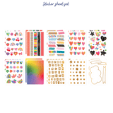 Junk Journal Keepsake Travel Tin Artfelt Joy Edition - Paper Mochi
