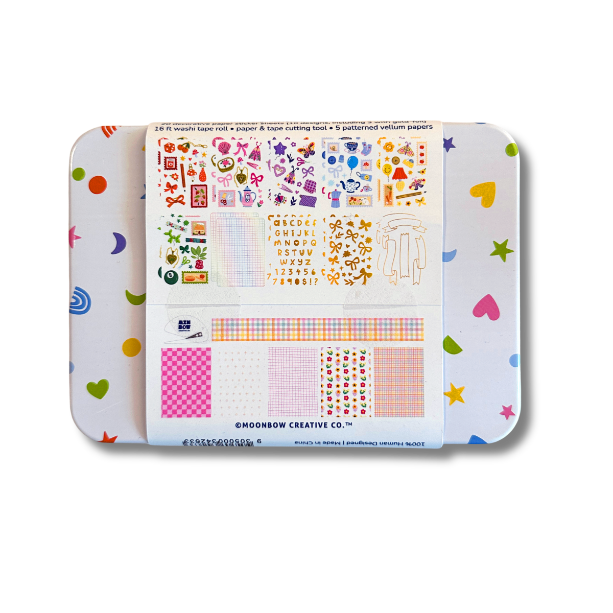 Junk Journal Keepsake Travel Tin Vintage Remix Edition - Paper Mochi