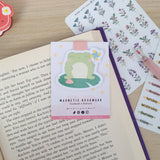 Kawaii Happy Froggy Magnetic Bookmark - Paper Mochi