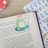 Kawaii Happy Froggy Magnetic Bookmark - Paper Mochi