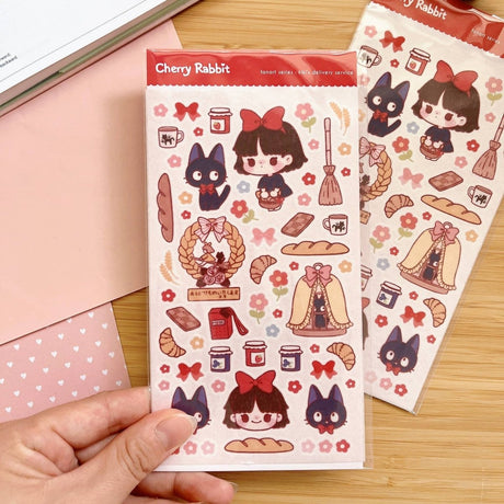 Kiki's Delivery Service Sticker Sheet - Paper Mochi