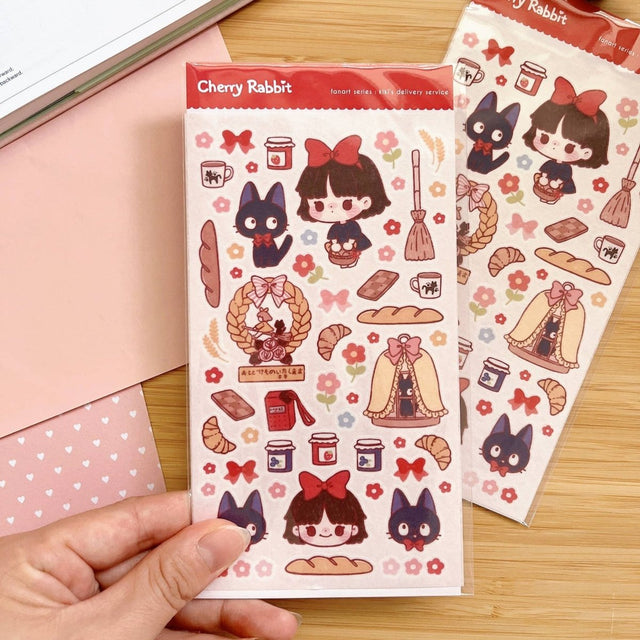 Kiki's Delivery Service Sticker Sheet - Paper Mochi