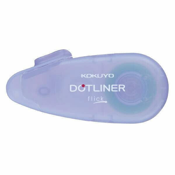 Kokuyo Dotliner Flick Refillable Glue Tape - Lilac - Paper Mochi