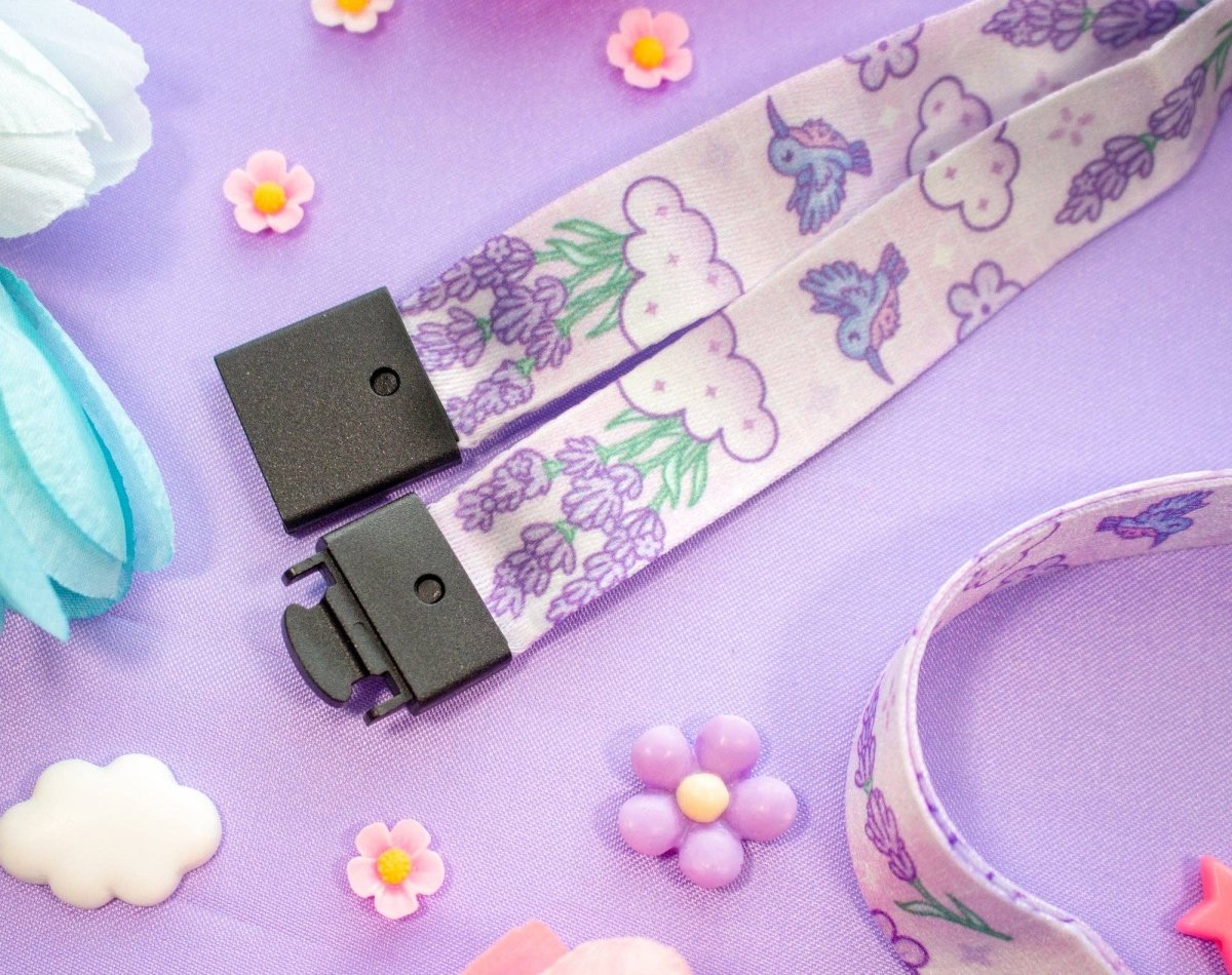 Lavender Dreams Lanyard - Paper Mochi