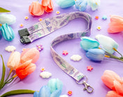 Lavender Dreams Lanyard - Paper Mochi