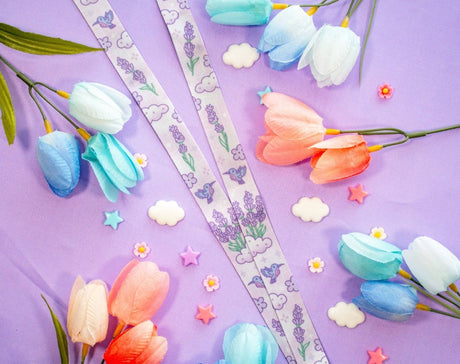 Lavender Dreams Lanyard - Paper Mochi