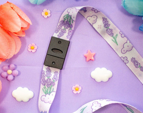 Lavender Dreams Lanyard - Paper Mochi