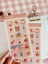 Lovely Cottage Sticker Sheet - Paper Mochi