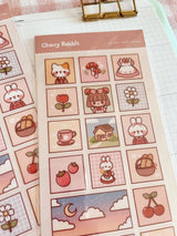 Lovely Cottage Sticker Sheet - Paper Mochi