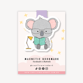 Magnetic Bookmark - Koala Study Buddy - Paper Mochi