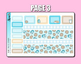 Milk & Cookies Hobonichi Cousin Sticker Kit - Paper Mochi