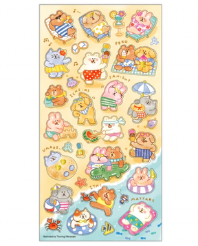 Mind Wave 3D Stickers Summer Selection - Paper Mochi