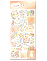 Mind Wave Stickers Dewdrop Series - Orange - Paper Mochi