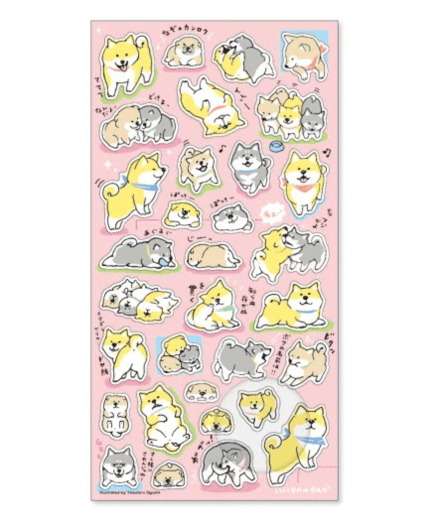 Mind Wave Stickers Shibanban Series - Paper Mochi