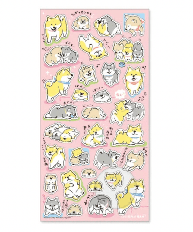 Mind Wave Stickers Shibanban Series - Paper Mochi