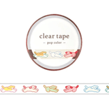Mind Wave Washi Tape Clear Pop Icon Dog - Paper Mochi