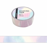 Mind Wave Washi Tape Rainbow Check Pattern - Paper Mochi