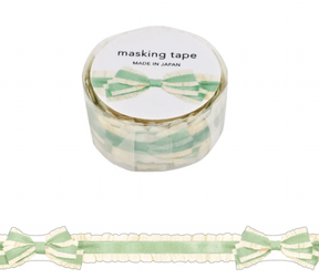 Mind Wave Washi Tape Ruffle Green - Paper Mochi