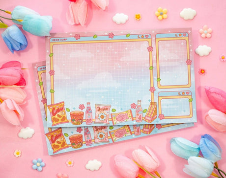 Mini Mart Brain Dump Planner Pad - Paper Mochi