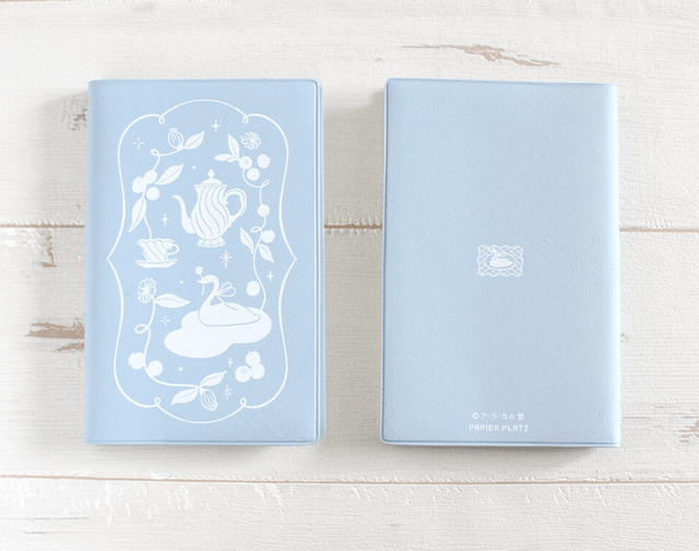 Papier Platz Swan Pocket Grid Notebook - Paper Mochi