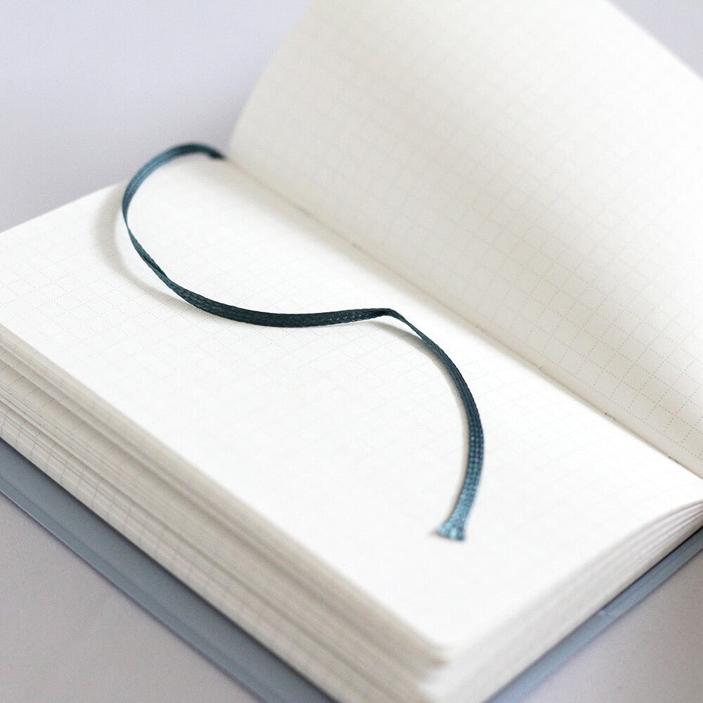 Papier Platz Swan Pocket Grid Notebook - Paper Mochi