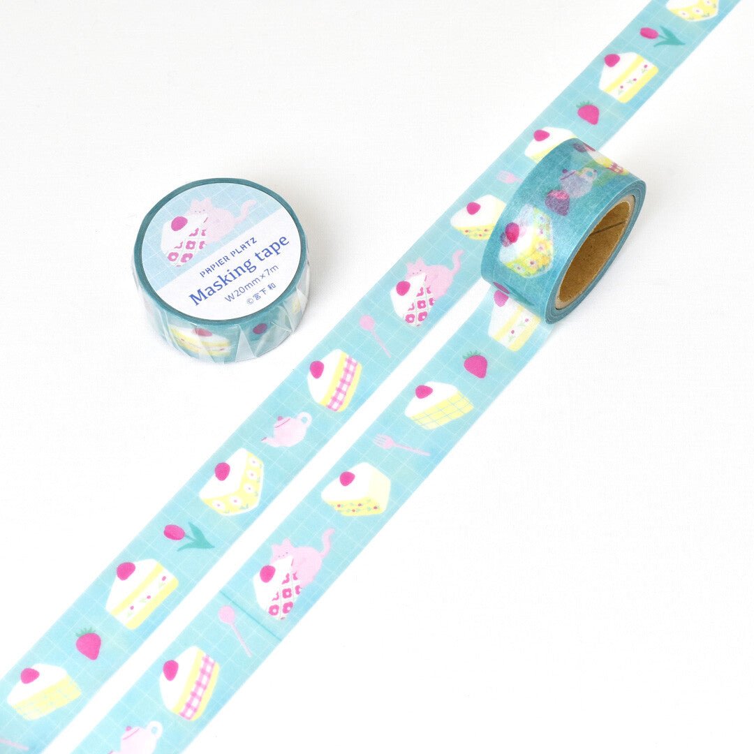 Papier Platz x Kazu Miyashita Cake Washi Tape - Paper Mochi