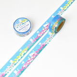 Papier Platz x Kazu Miyashita Cat In The Fields Washi Tape - Paper Mochi