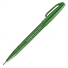 Pentel Brush Touch Pen - Green - Paper Mochi