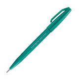 Pentel Brush Touch Pen - Turquoise Green - Paper Mochi