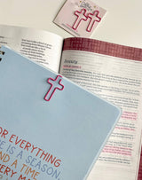 Pink Cross Paperclips - Paper Mochi
