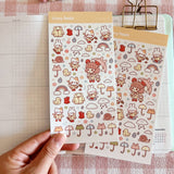 Rainy Days Sticker Sheet - Paper Mochi