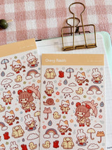 Rainy Days Sticker Sheet - Paper Mochi
