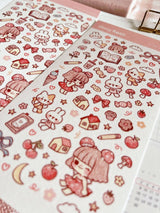 Sketch Doodles Sticker Sheet - Paper Mochi