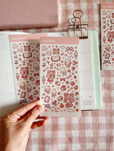 Sketch Doodles Sticker Sheet - Paper Mochi