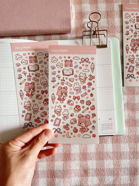 Sketch Doodles Sticker Sheet - Paper Mochi