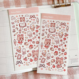 Sketch Doodles Sticker Sheet - Paper Mochi