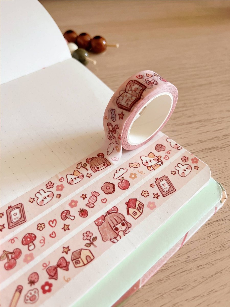 Sketch Doodles Washi Tape - Paper Mochi