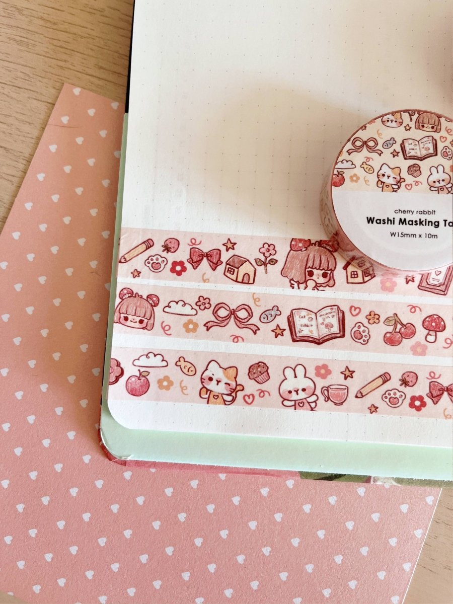 Sketch Doodles Washi Tape - Paper Mochi