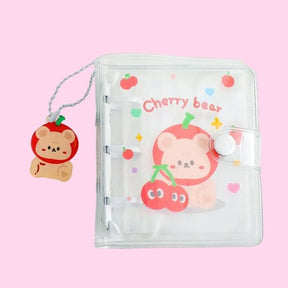 Sticker Collection Binder - Cherry Bear - Paper Mochi