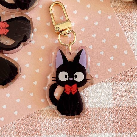 Studio Ghibli: Jiji Cat Keychain - Paper Mochi