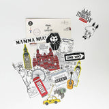 Suatelier Around The World Sticker Pack - Paper Mochi