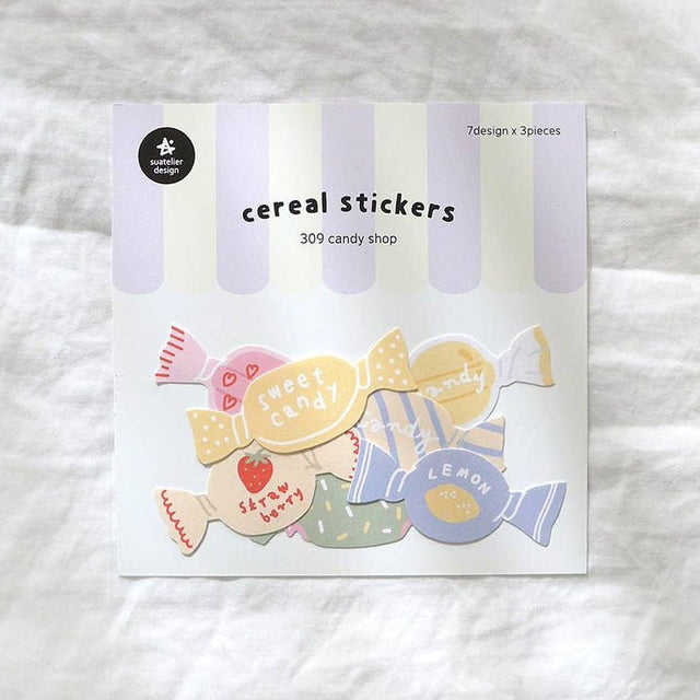 Suatelier Candy Shop Flake Stickers - Paper Mochi