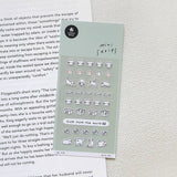 Suatelier Cat Mini Series Sticker Sheet - Paper Mochi