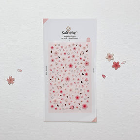 Suatelier Deco Blossom Sticker Sheet - Paper Mochi