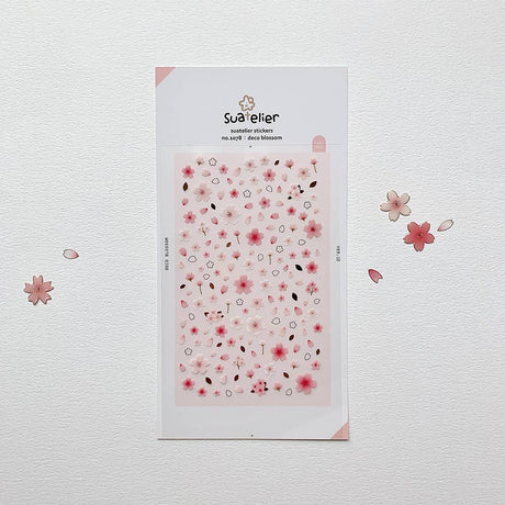 Suatelier Deco Blossom Sticker Sheet - Paper Mochi