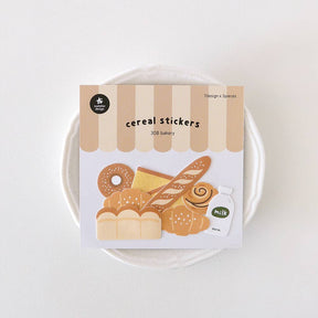 Suatelier Design Bakery Flake Stickers - Paper Mochi