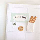 Suatelier Design Bakery Flake Stickers - Paper Mochi