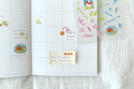 Suatelier Design Colour Your Days Sticker Sheet - Paper Mochi