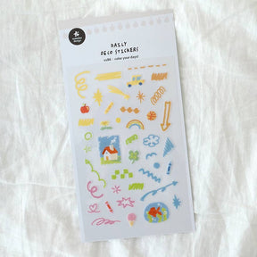 Suatelier Design Colour Your Days Sticker Sheet - Paper Mochi