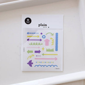 Suatelier Design Colourful Arrow Stickers - Paper Mochi